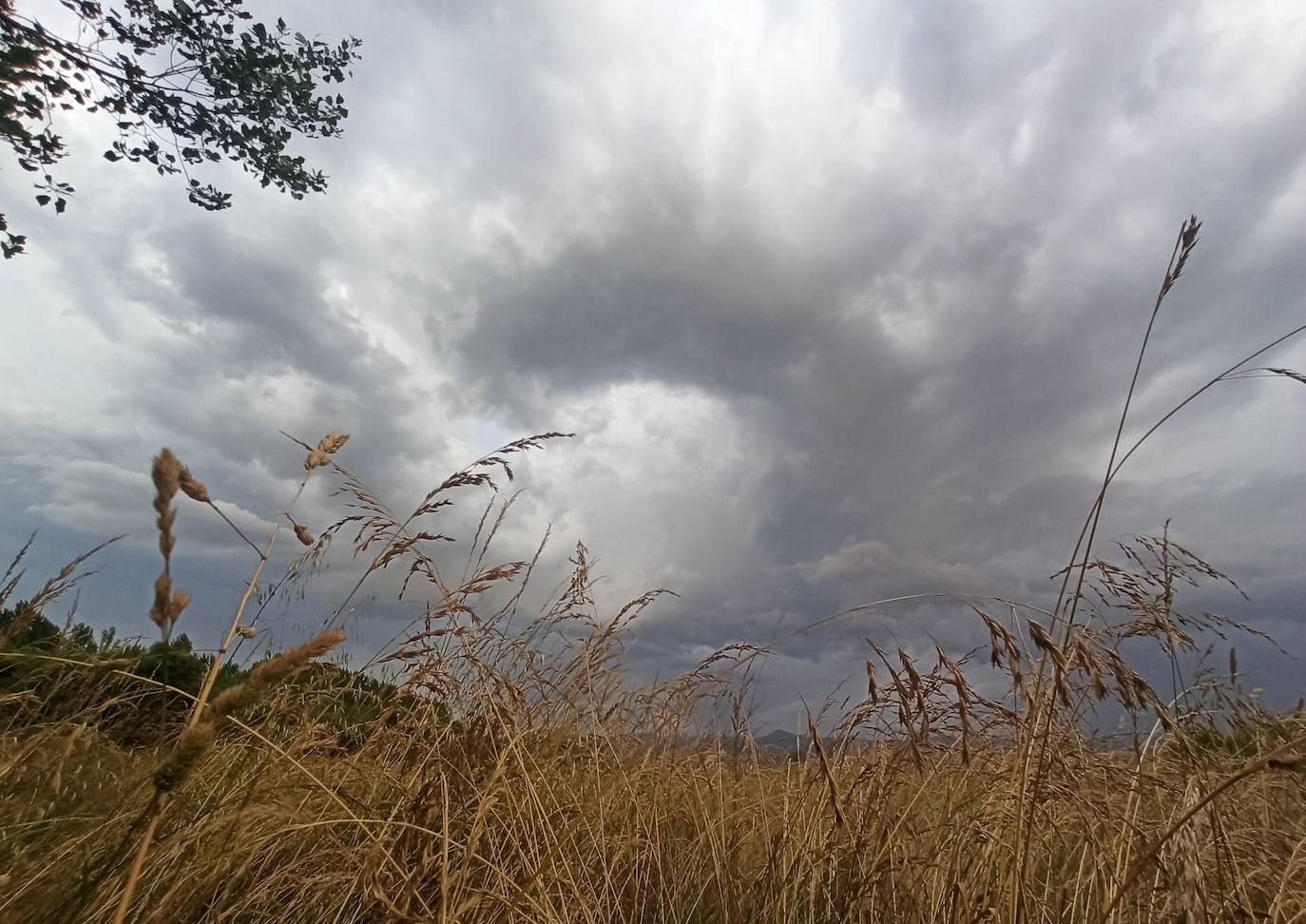 Fotos: Nubes tormentosas en el Bierzo