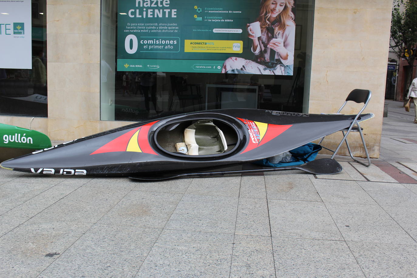 La sede de Caja Rural en León ha sido el espacio elegido para la presentación del Campeonato de España de Aguas Bravas que se celebrará en Sabero.