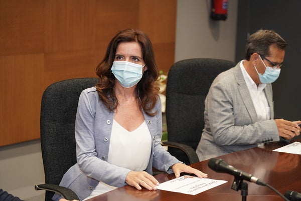 Imagen de Ana Carlota Amigo en la entrega del Premio Consumópolis.