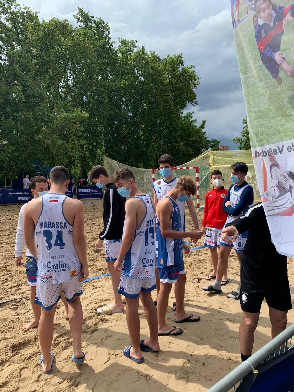 Los jugadores del Astura lograron varios premios en la competición.