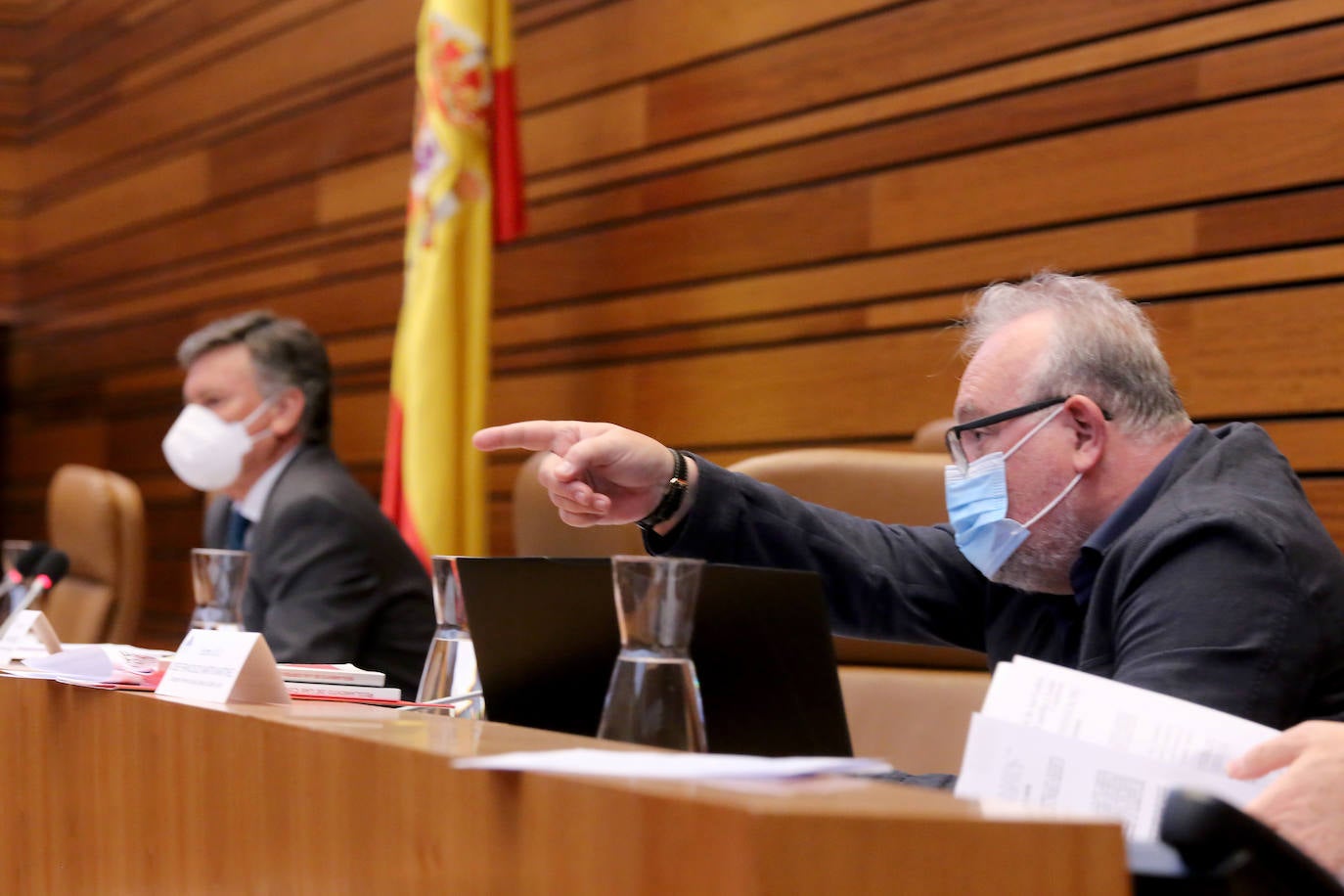 Segunda sesión del pleno de las Cortes de Castilla y León.