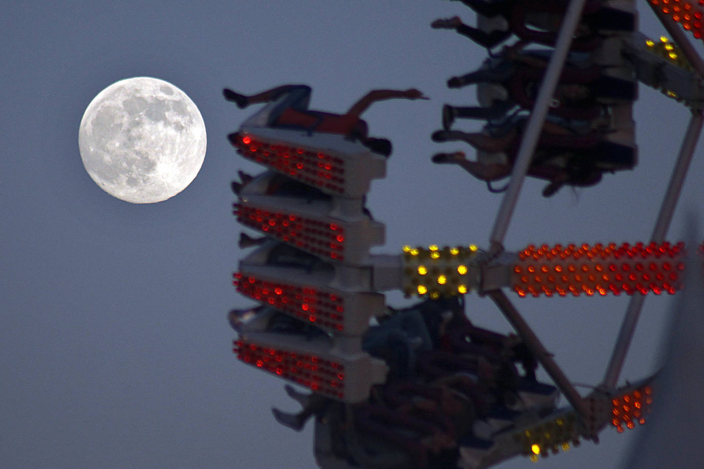 Fotos: Algunas de las superlunas que se han disfrutado en León