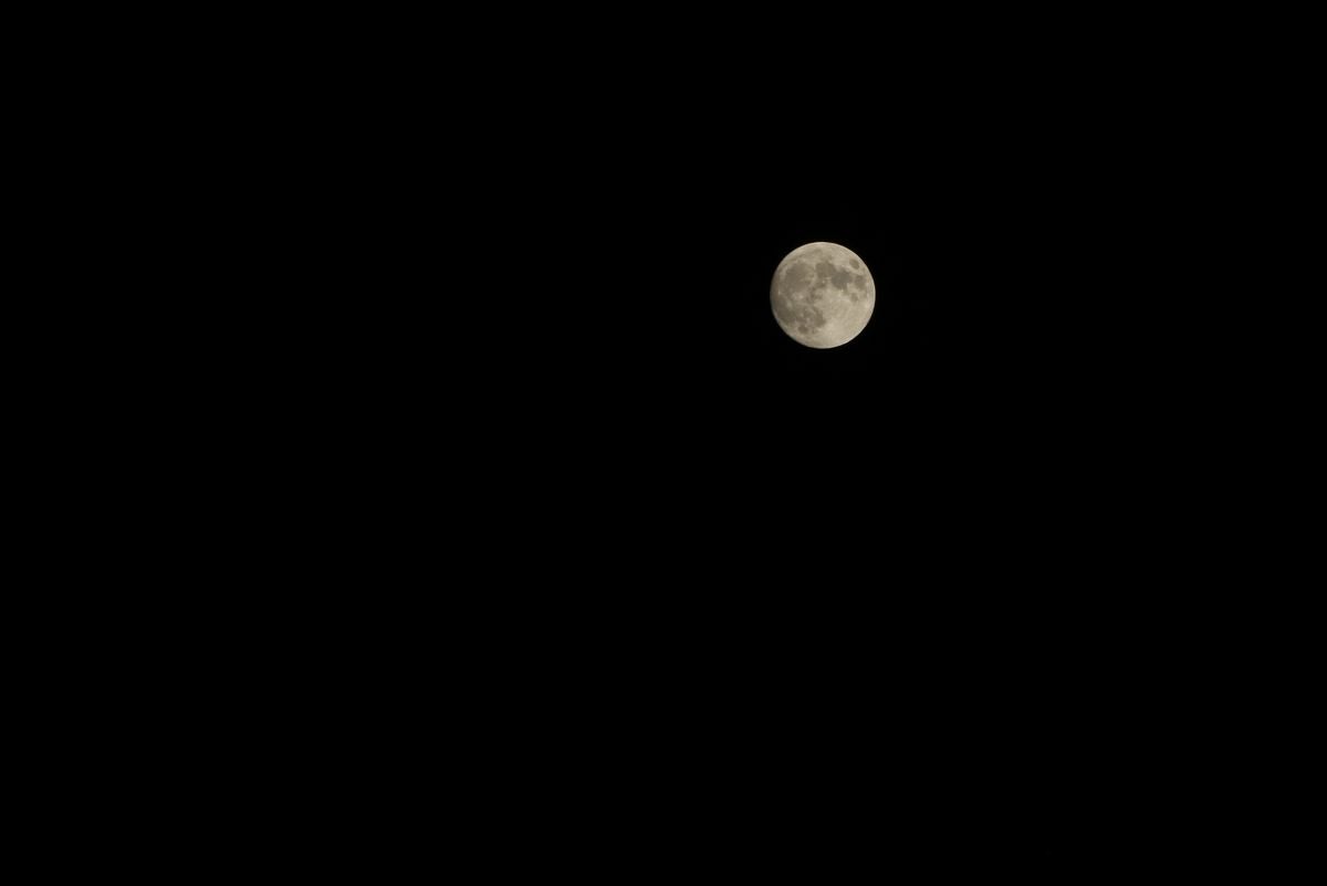 Fotos: Superluna de fresa en León