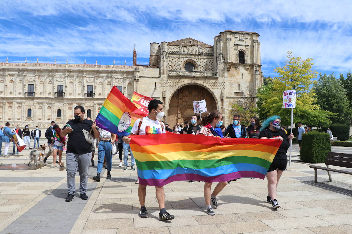 Fotos: Manifestación del día del orgullo en León