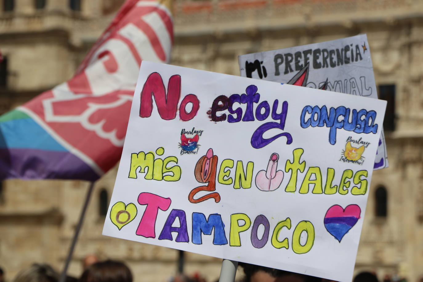 Fotos: Manifestación del día del orgullo en León