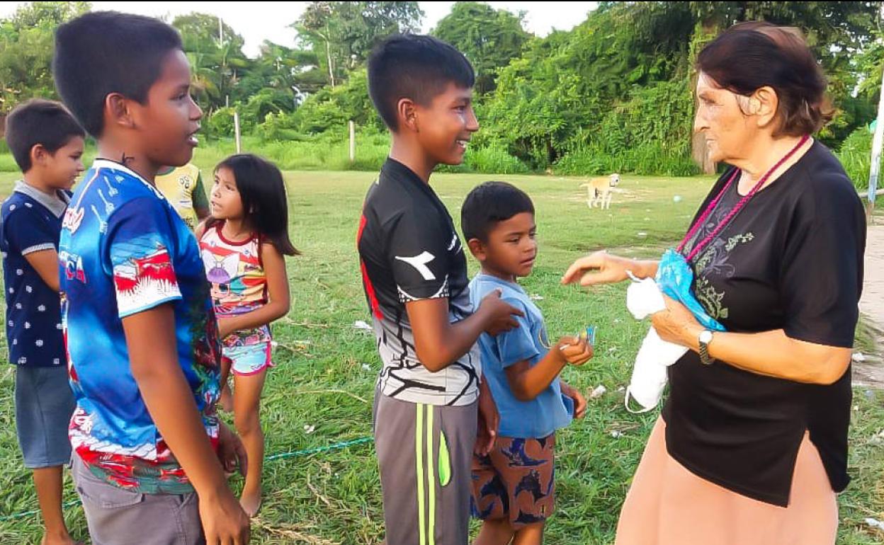 Fermina López, 50 años de misionera en la Amazonia brasileña.