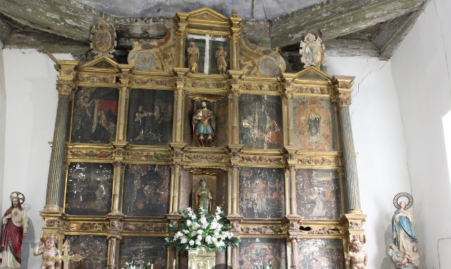 Retablo de la Iglesia de San Julián en Valdevida.