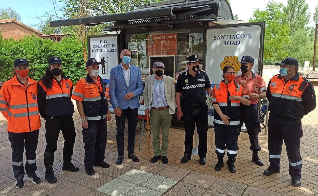 Presentación de la campaña de Atención al Peregrino. 