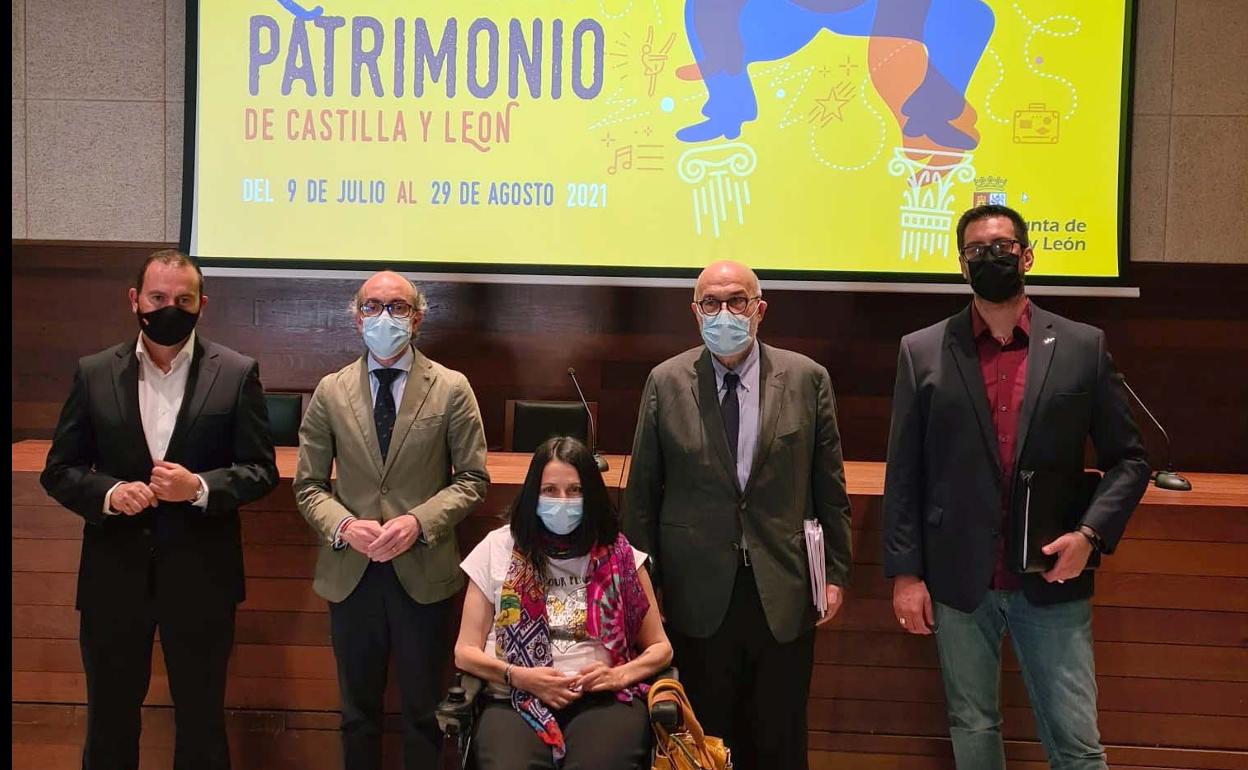 El consejero de Cultura y Turismo, Javier Ortega, presenta el Festival ´Escenario Patrimonio Castilla y León 2021