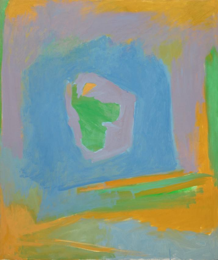 La leonesa María Luisa Fernández comparte exposición con otros catorce artistas de Castilla y León, como esta obra, 'Concierto para el Bioceno 7' del vallisoletano Eugenio Ampudia.