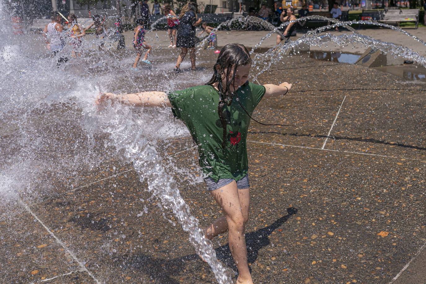 Fotos: La terrible ola de calor que asola a Norteamérica, en imágenes