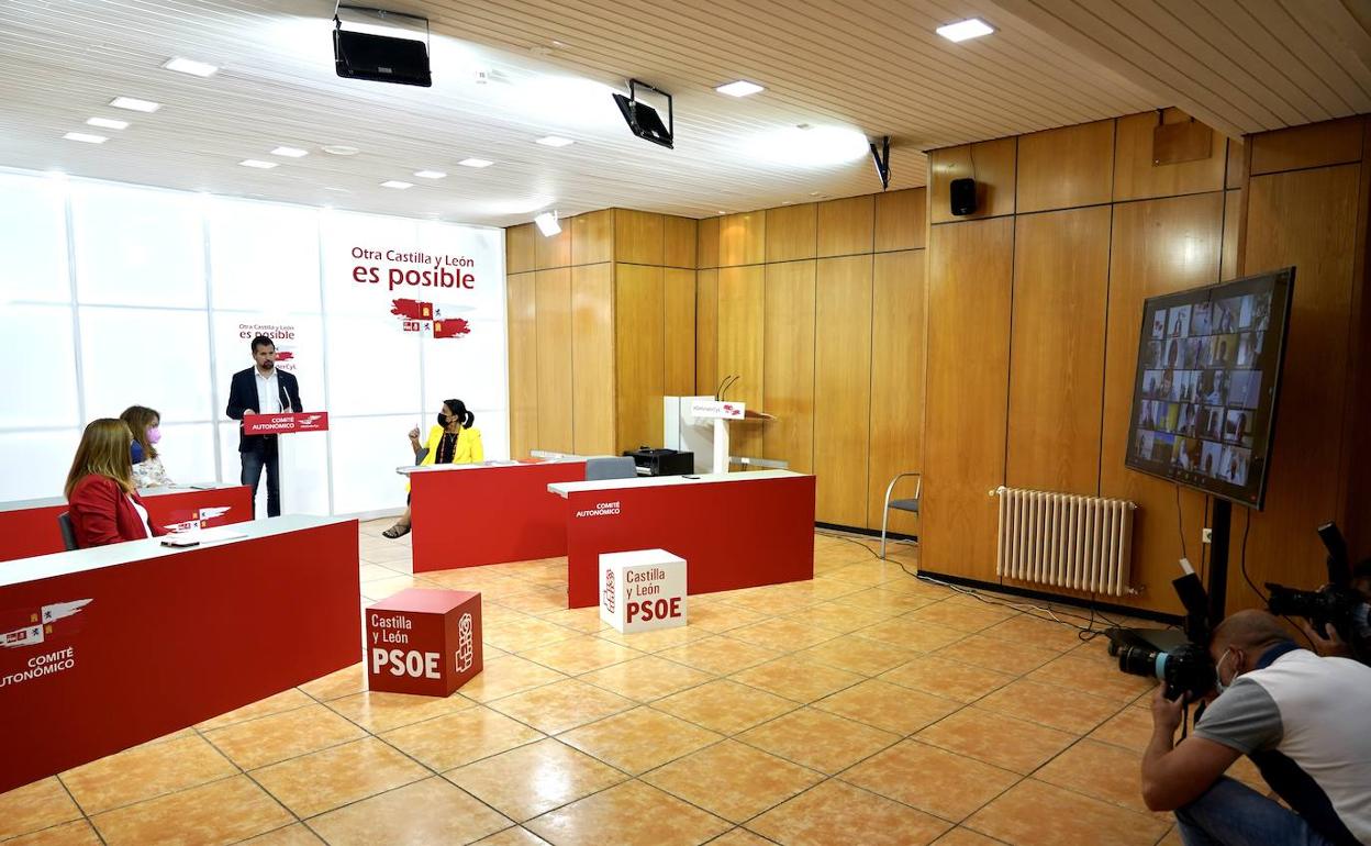 Tudanca defiende la moción de censura: «Probó que no había más alternativa que el PP corrupto o el PSOE»