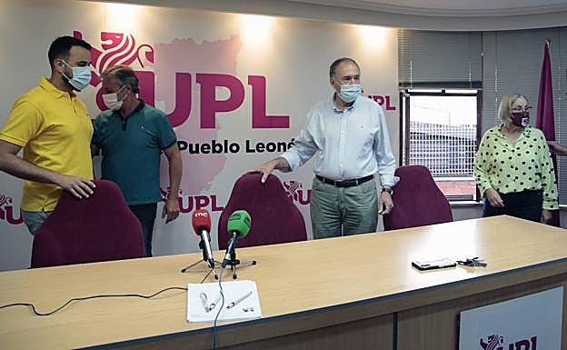 Galería. Representantes de Unión del Pueblo Leonés.