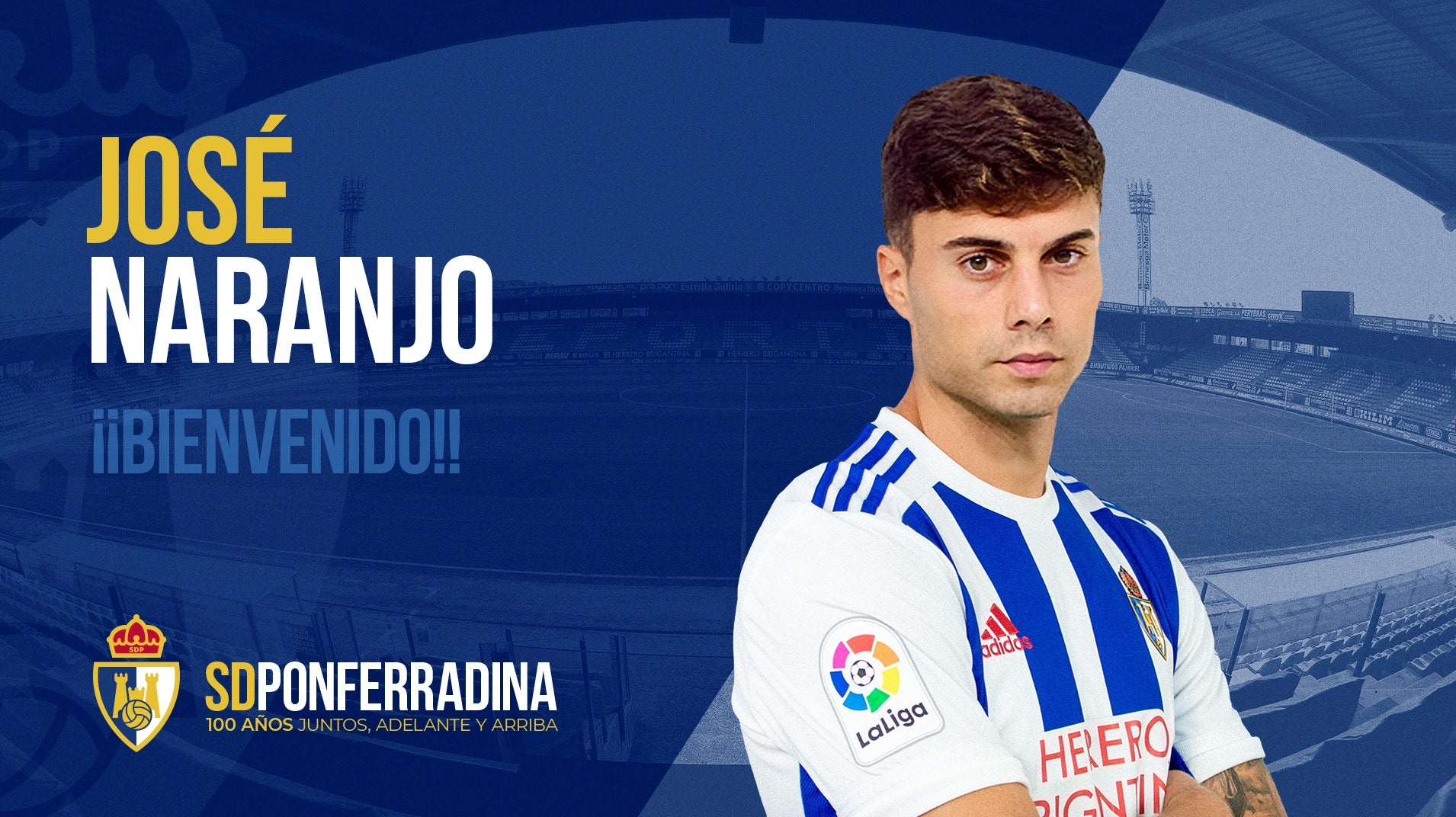 José Naranjo, nuevo fichaje de la Ponferradina.