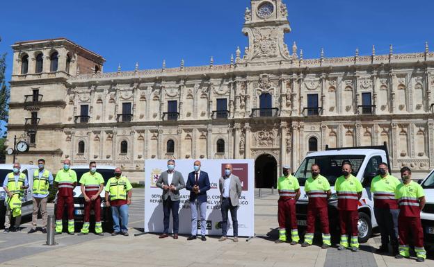 Presentación del Plan de Mantenimiento de la Ciudad con las brigadas del servicio.