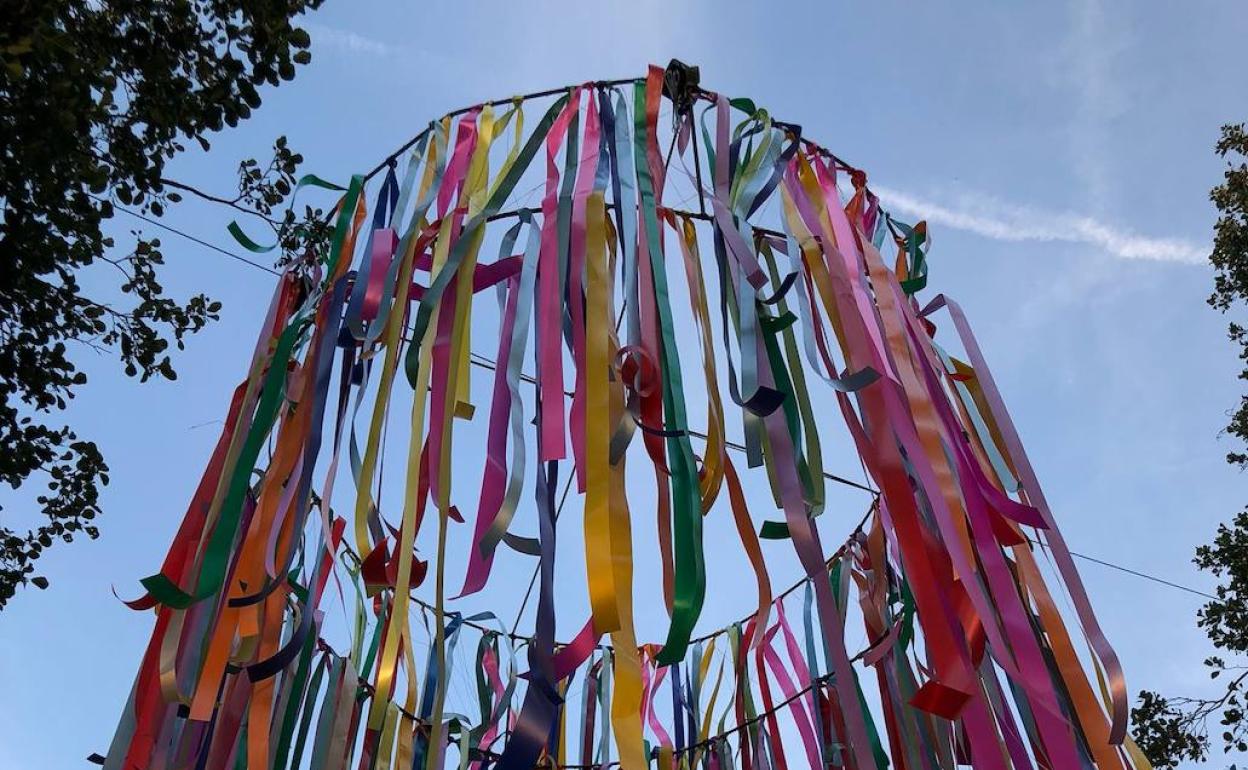 Imagen de una de las manifestaciones artísticas en Carrizo.