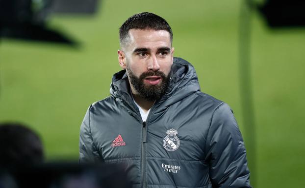 Dani Carvajal fue el futbolista que más días pasó lesionado la pasada temporada. 