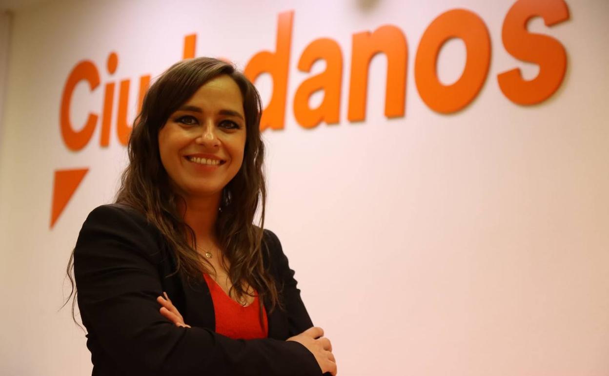 Gemma Villarroel, portavoz de Ciudadanos.