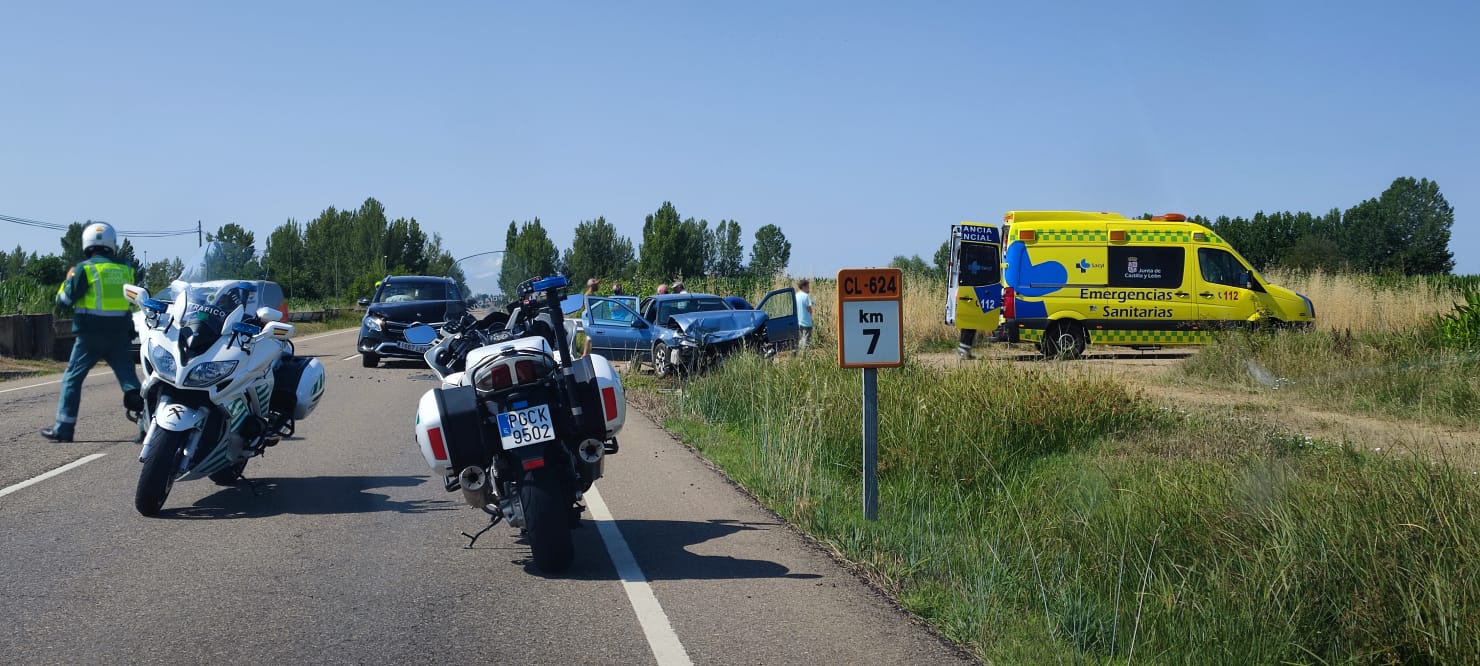 Accidente en Valdefresno.