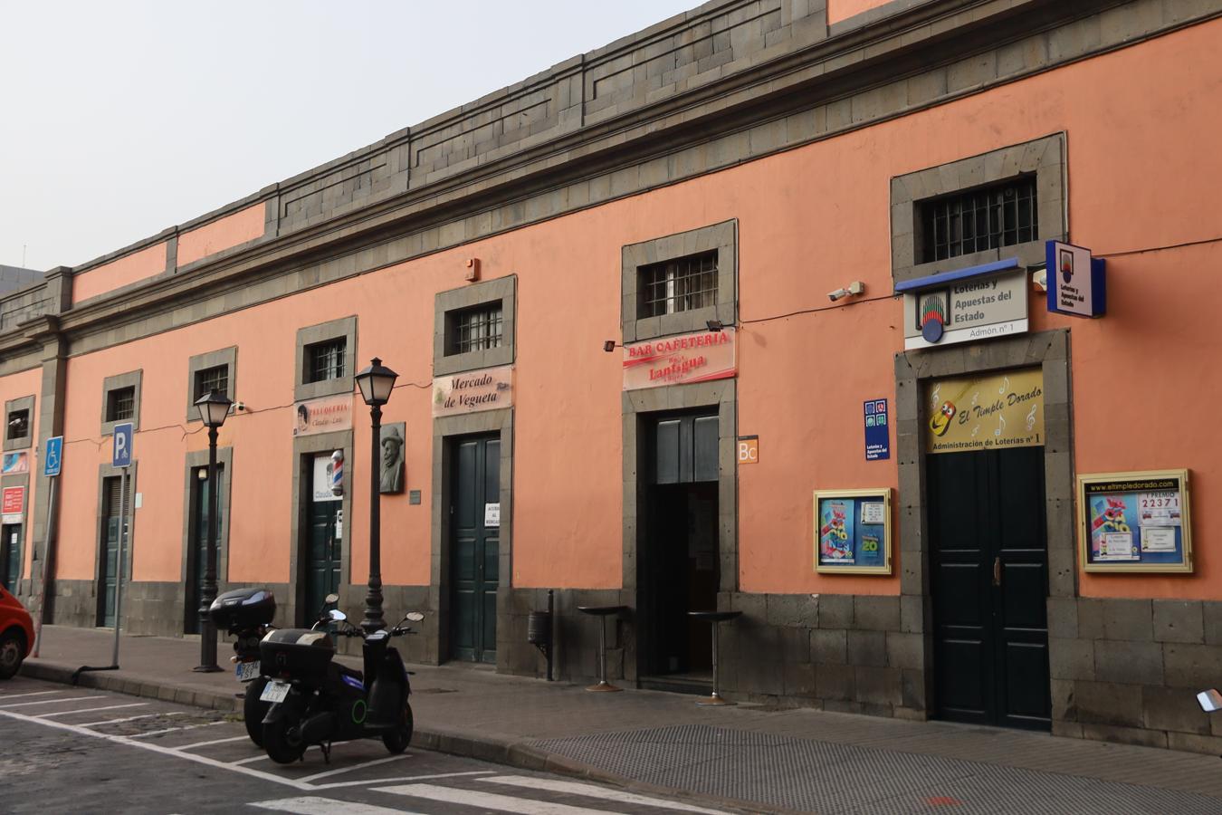 Mercado de Vegueta. Es donde va Marcela a comprar víveres.