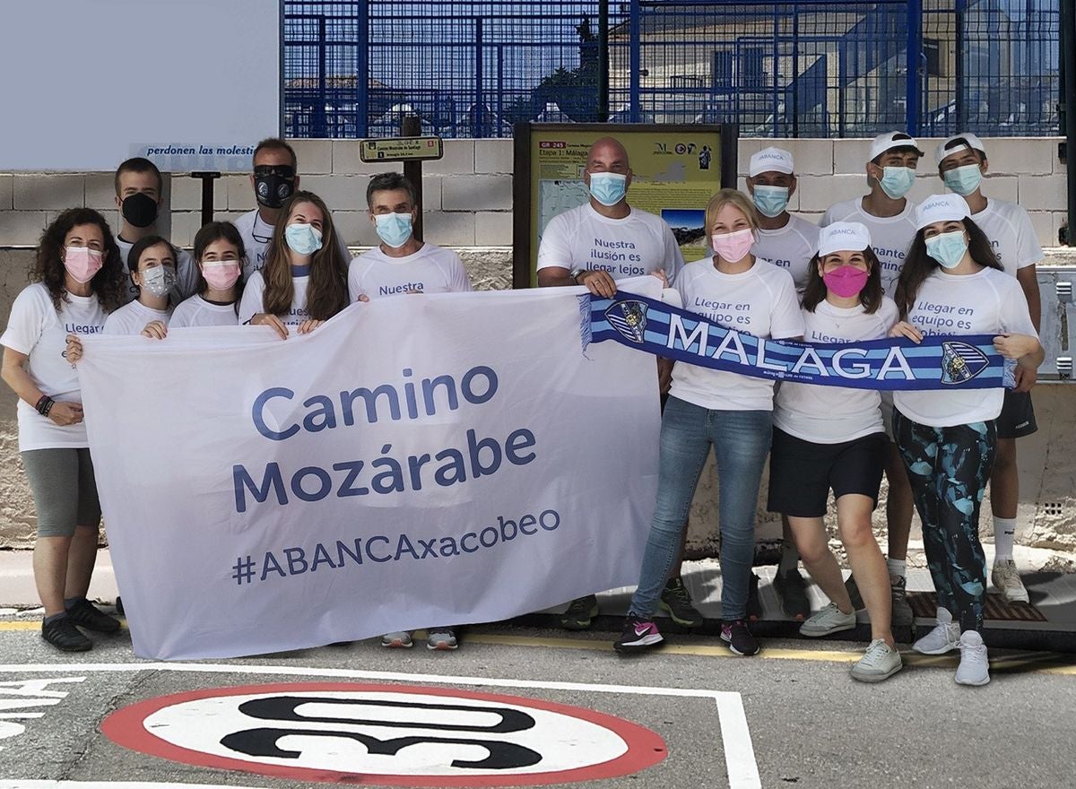 300 empleados de ABANCA emprenden el Camino de Santiago desde 13 tramos diferentes en apoyo al Xacobeo 21-22