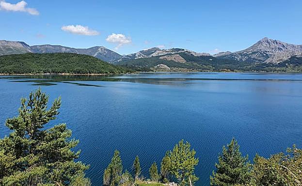 Imagen. Imagen aérea de Boñar. 