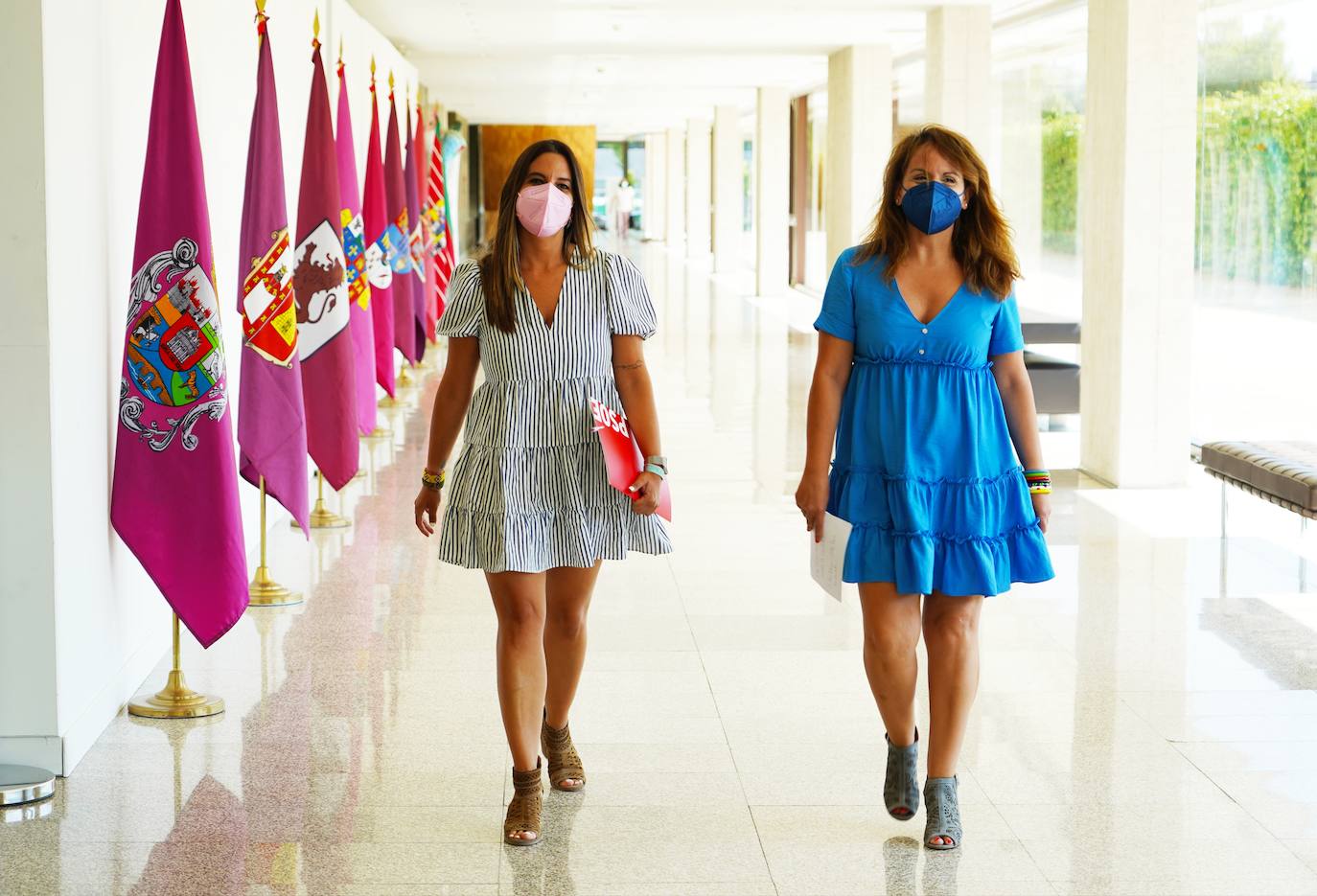 Fotos: El PSOE analiza la gestión de las residencias