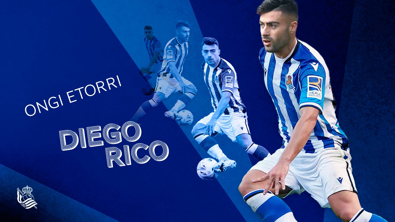 Diego Rico, nuevo jugador de la Real Sociedad.