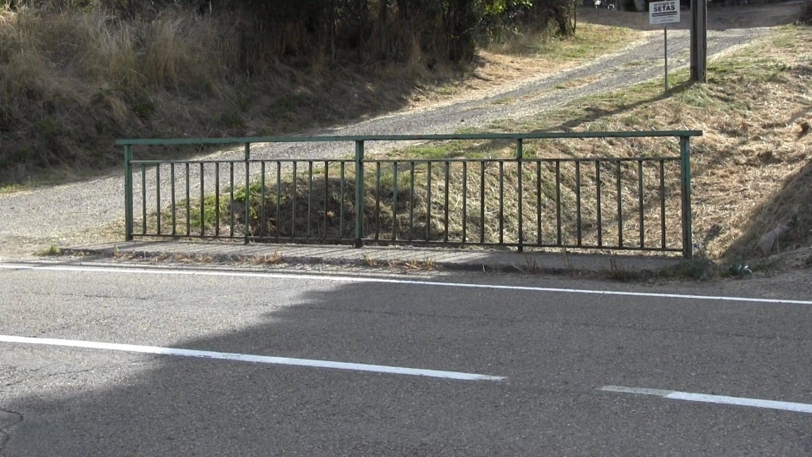 Las autoridades han retirado el improvisado radar y en la localidad esperan que sirva como reclamo para que la Junta tome medidas.