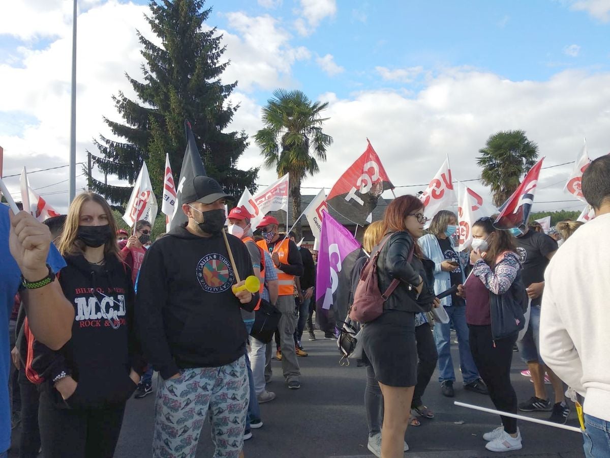 Fotos: Protestas de los trabajadores de LM en Ponferrada