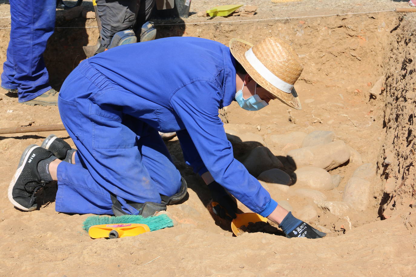 La excavación en imágenes. 