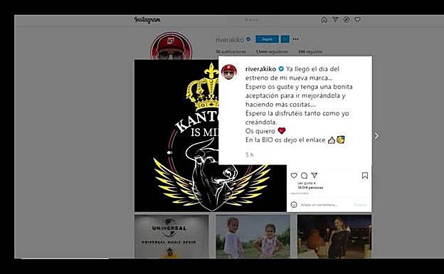 Kiko Rivera presenta su marca 'Kantora is mine'