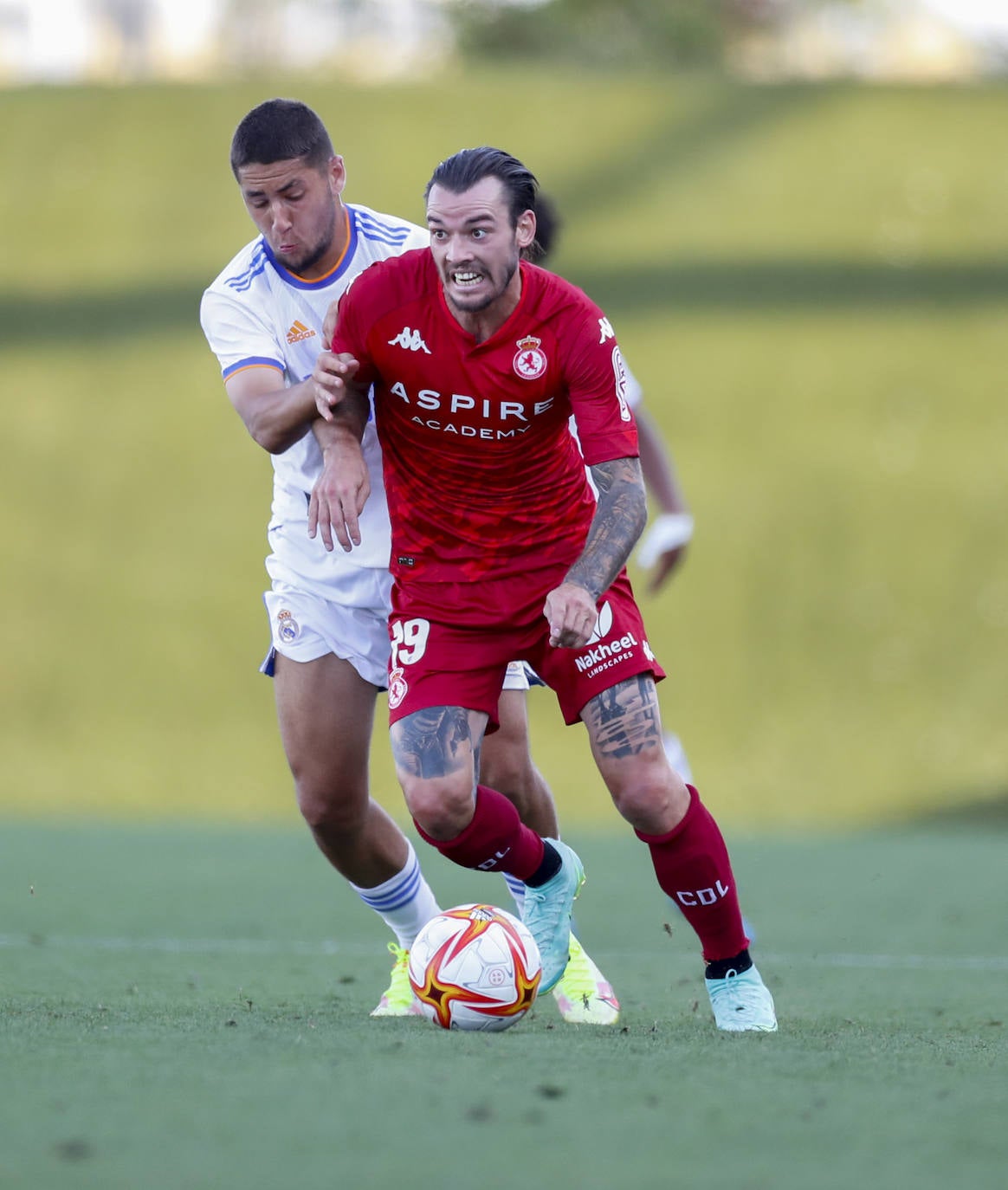 Los leoneses continuan imbatidos la pretemporada y suman un empate 2-2 ante el filial del Real Madrid