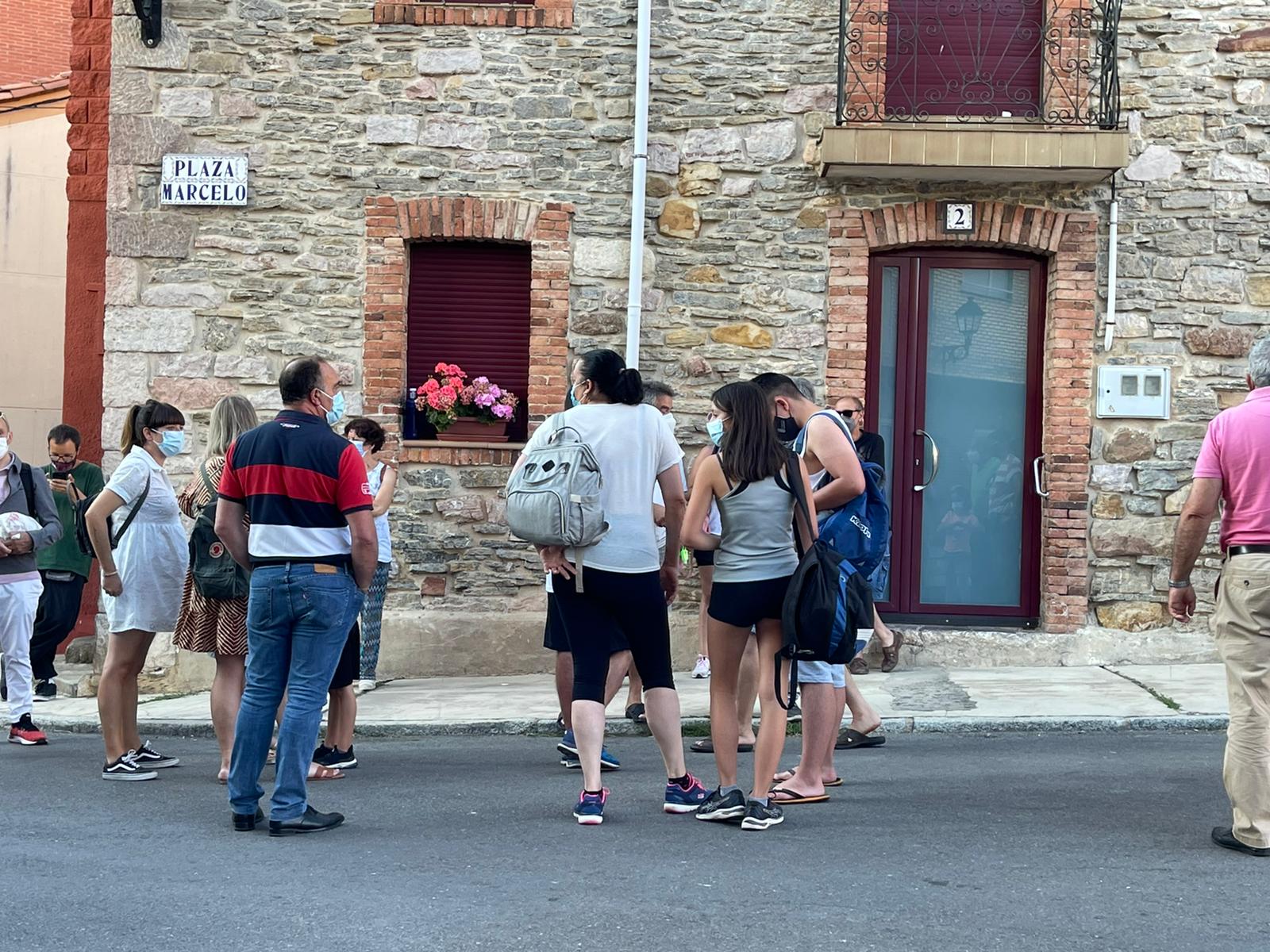 Fotos: Concentración en la localidad de Cistierna