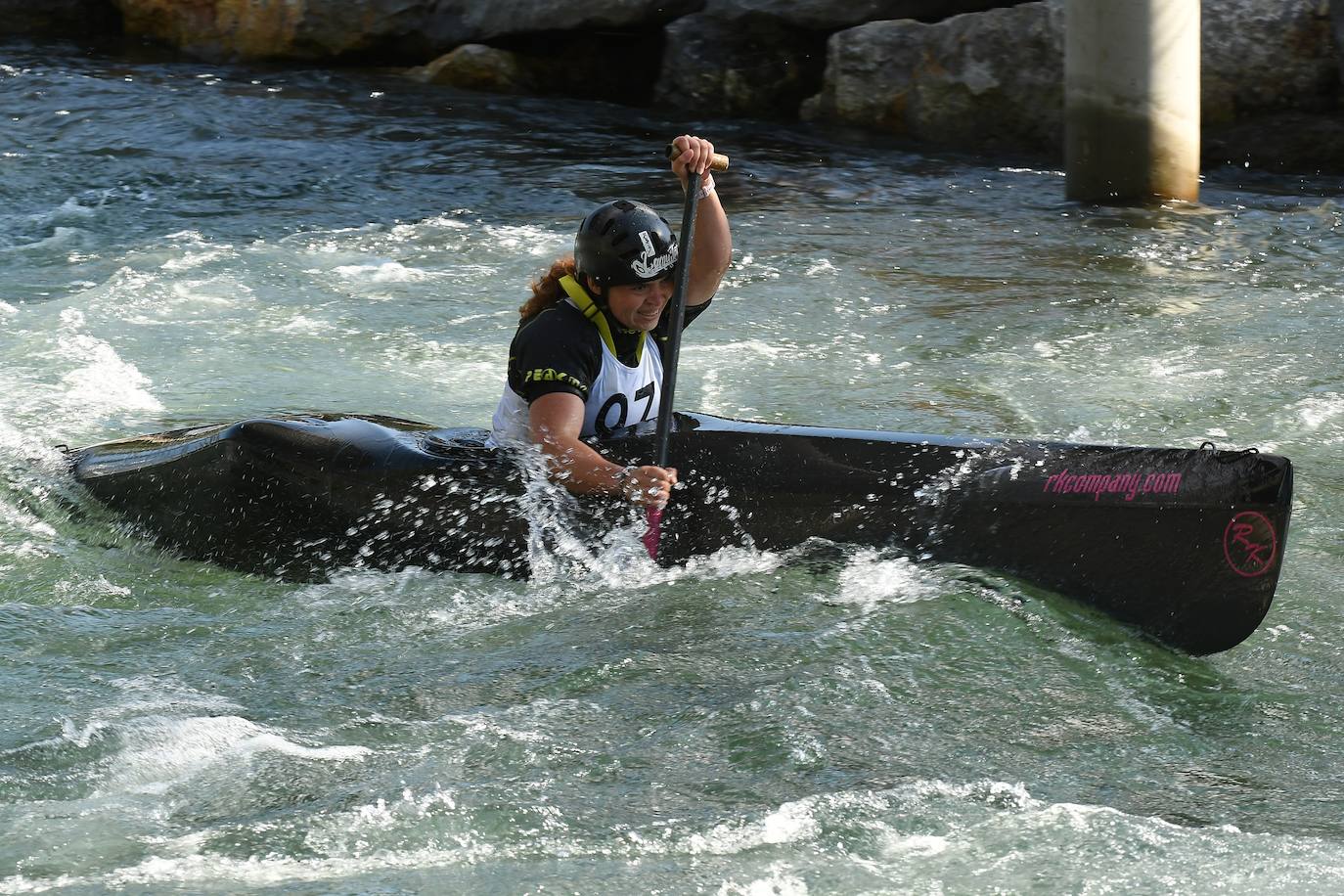 El Canal Sabero-Alejico acogió las pruebas de sprint tanto individuales como por parejas