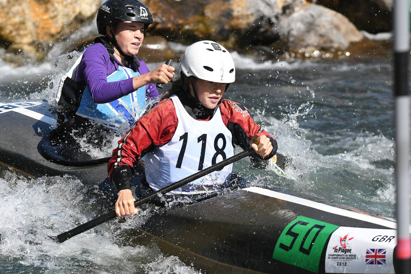 El Canal Sabero-Alejico acogió las pruebas de sprint tanto individuales como por parejas