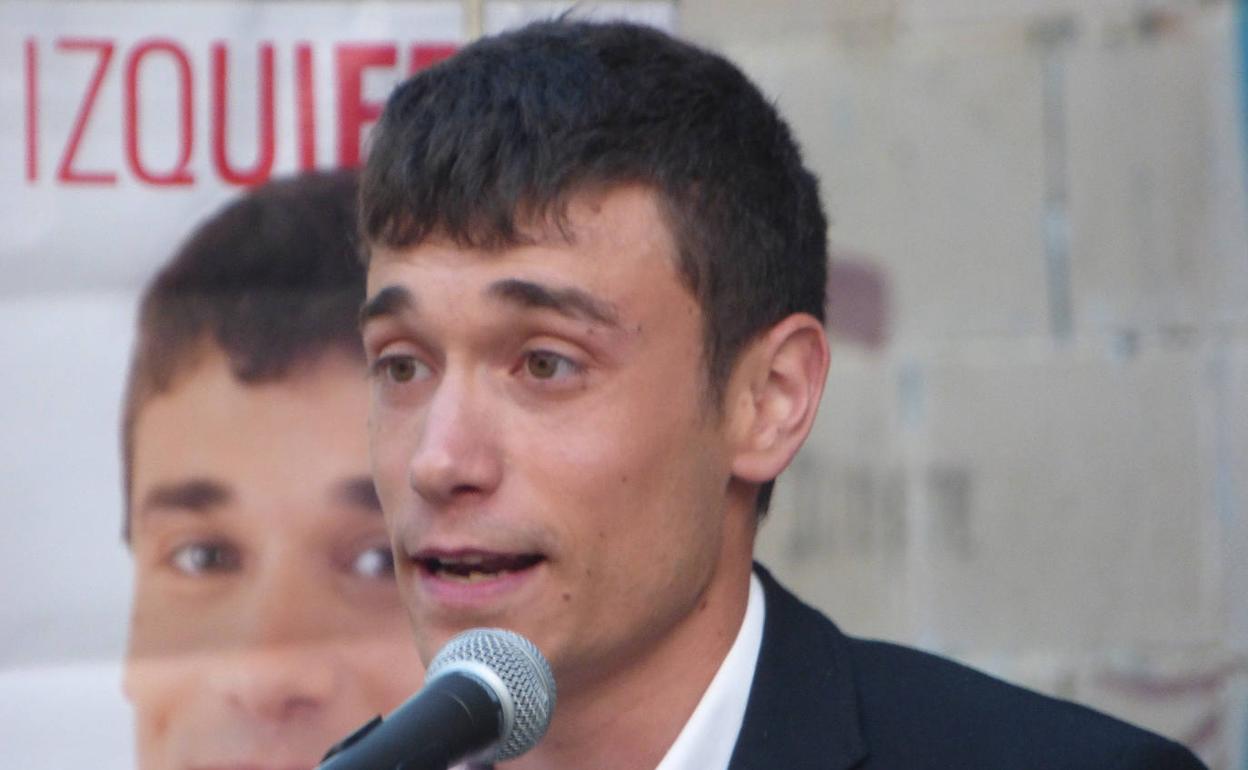 Javier Arias, coordinador de IU León.