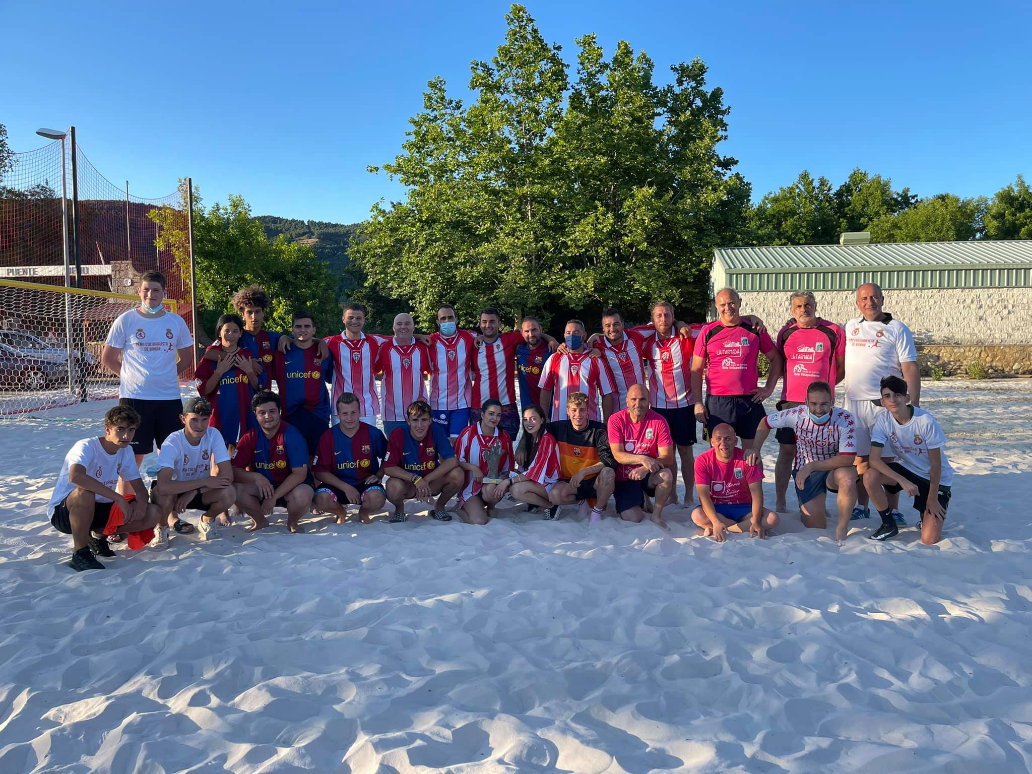 Se celebró en el Soto de Boñar, en su campo nuevo de arena.