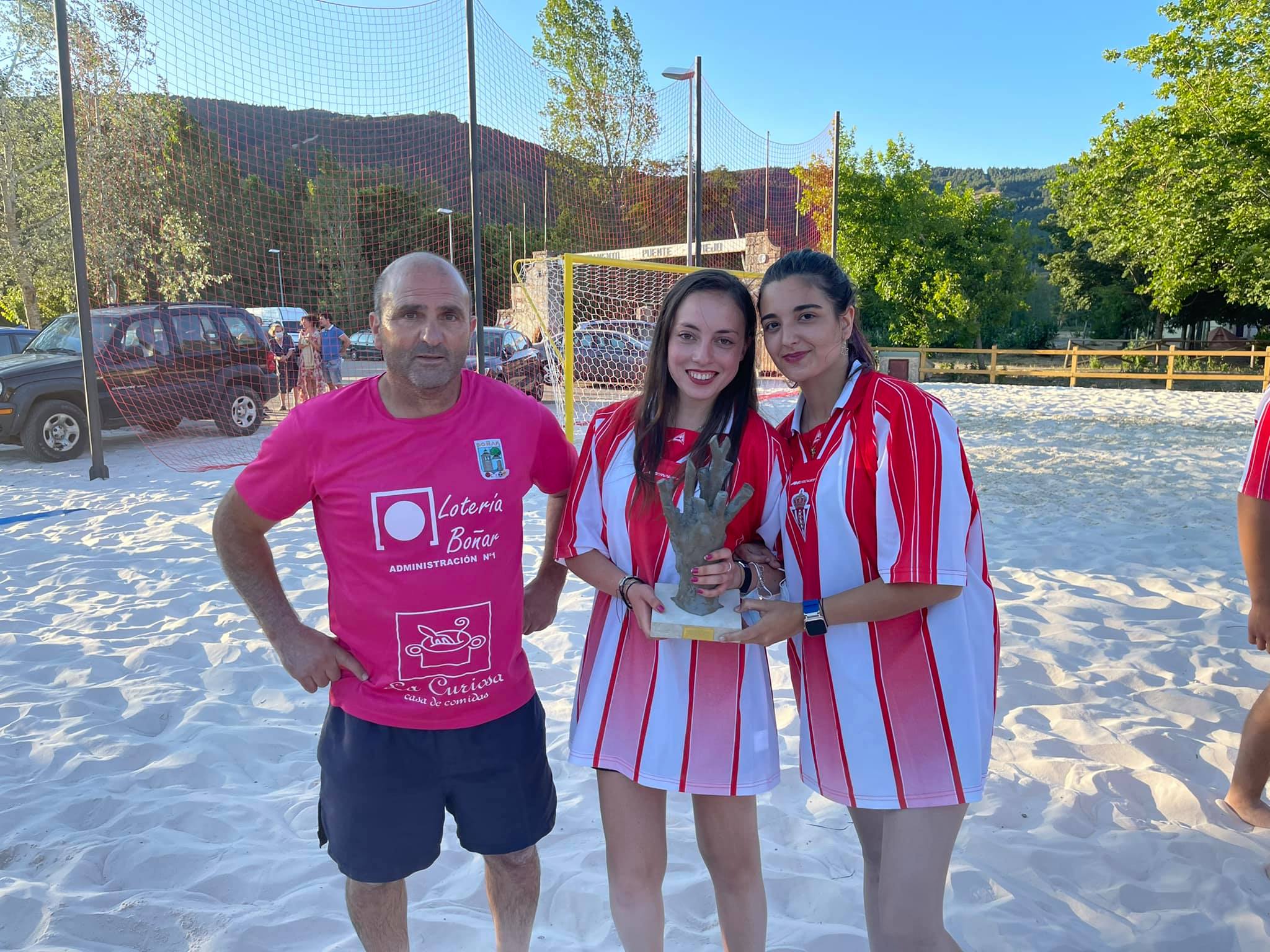 Se celebró en el Soto de Boñar, en su campo nuevo de arena.