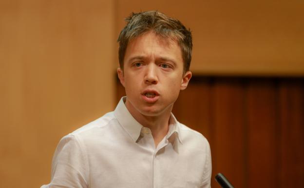 El diputado de Más Madrid, Iñigo Errejón.