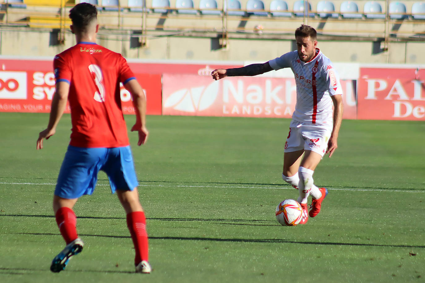 El conjunto leonés disputó su sexto y penúltimo amistoso de pretemporada ante el UD Llanera en el Reino de León.