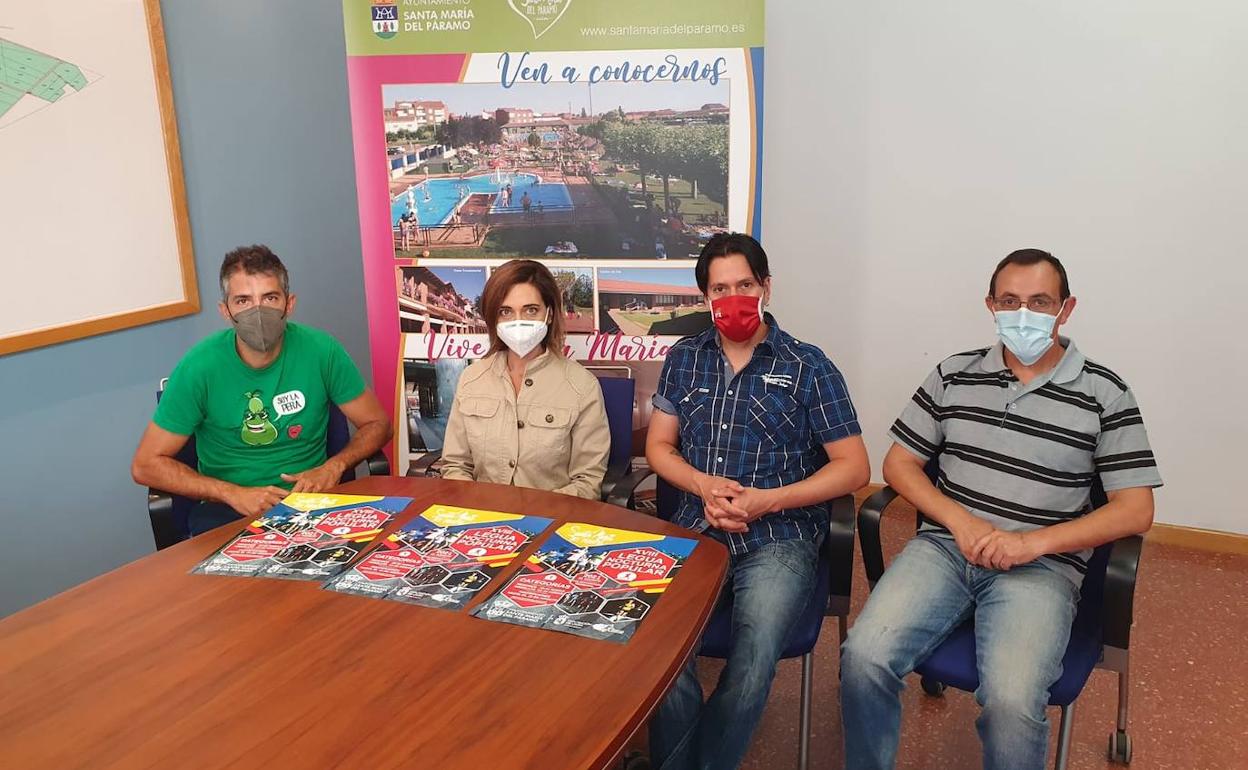 Presentación de la carrera en Santa María del Páramo.