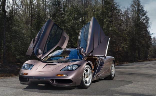 Un McLaren F1 de 1995, vendido en una subasta por 20,5 millones de dólares (17,5 de euros) 