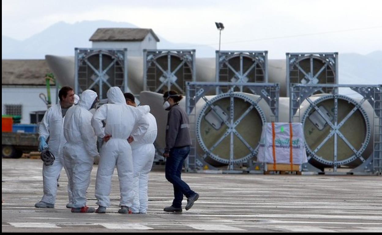 Plantade LM Windpower en Ponferrada. 