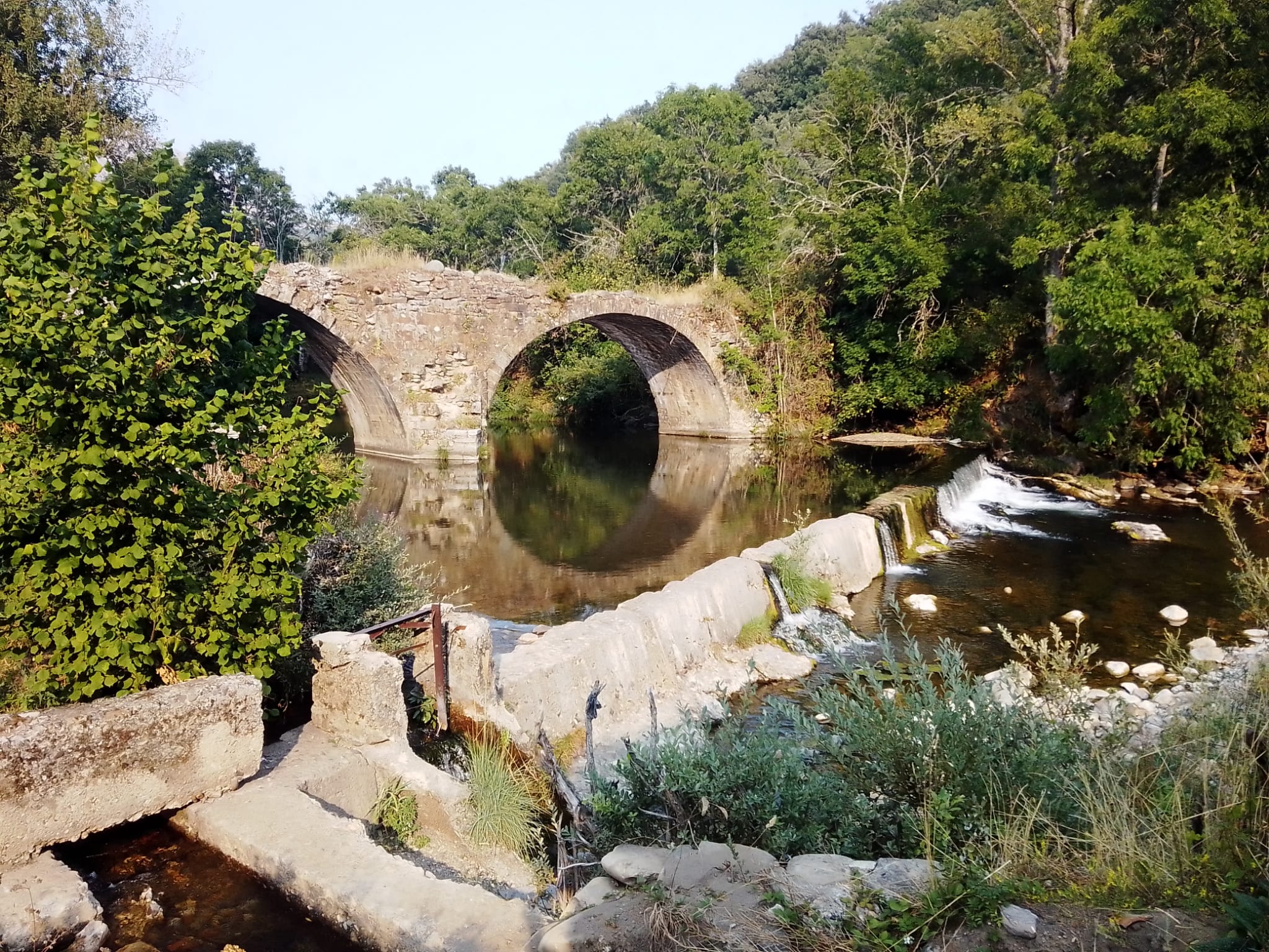 Estado actual del Puente Villalfeide.