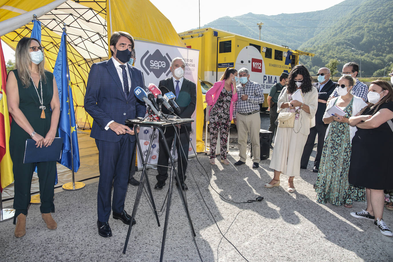 Castilla y León y Asturias suman fuerzas para actuar de manera coordinada en emergencias en túneles limítrofes | Un protocolo de coordinación permitirá dar «una respuesta inmediata» en 17,11 kilómetros de túneles de carreteras y 93 túneles ferroviarios, a los que se sumarán la Variante de Pajares. 