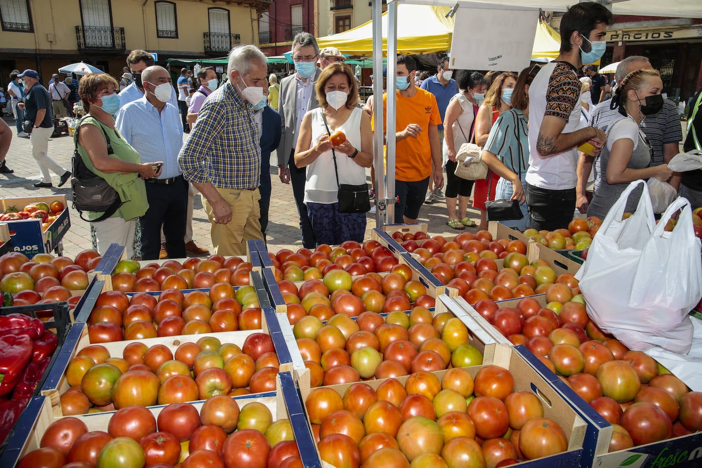 Feria del Tomate de Mansilla de las Mulas.
