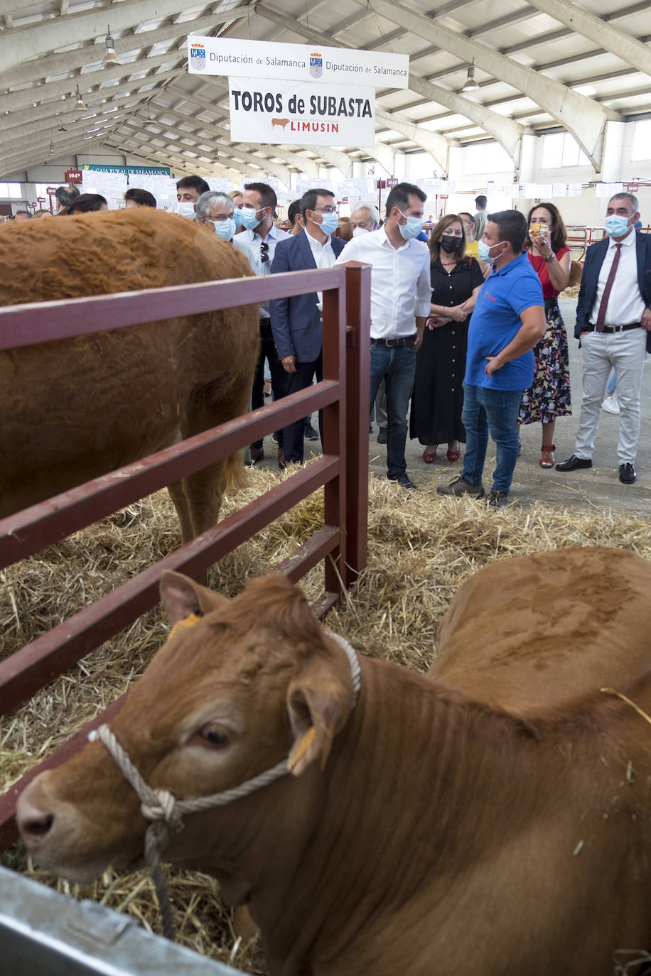 El secretario general del PSOE de Castilla y León ha visitado este evento y considera al sector agrícola «un pilar para la creación de empleo»