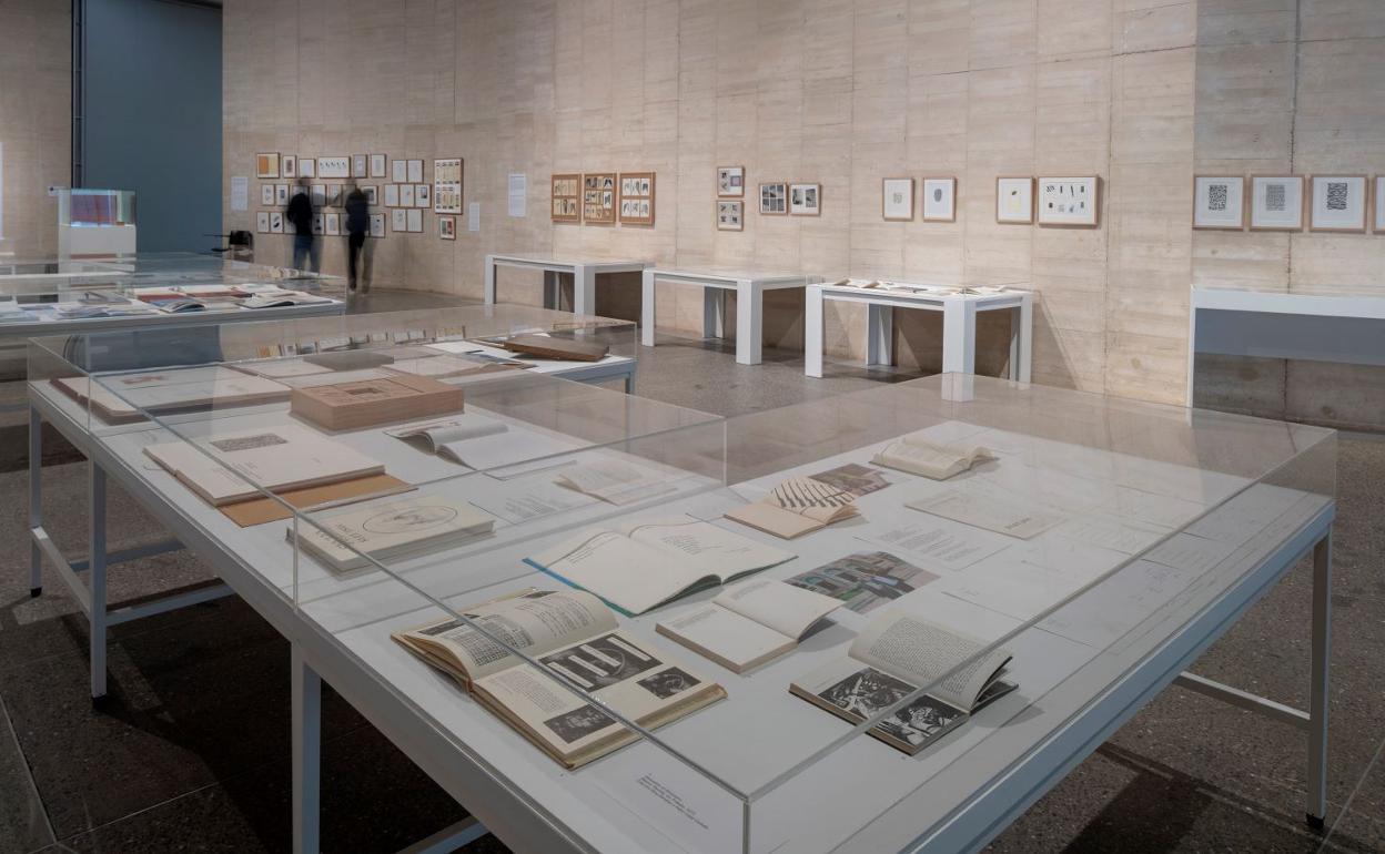 Una parte de la exposición.