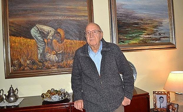 El pintor Francisco Yllán.